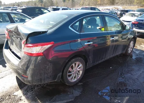 2013 Nissan Sentra S z USA, uszkodzony, nr VIN 3N1AB7AP7DL752843